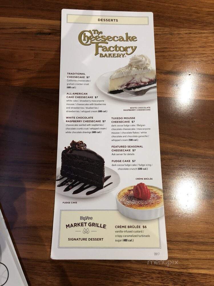 Hy-Vee - Cedar Rapids, IA menu_pic