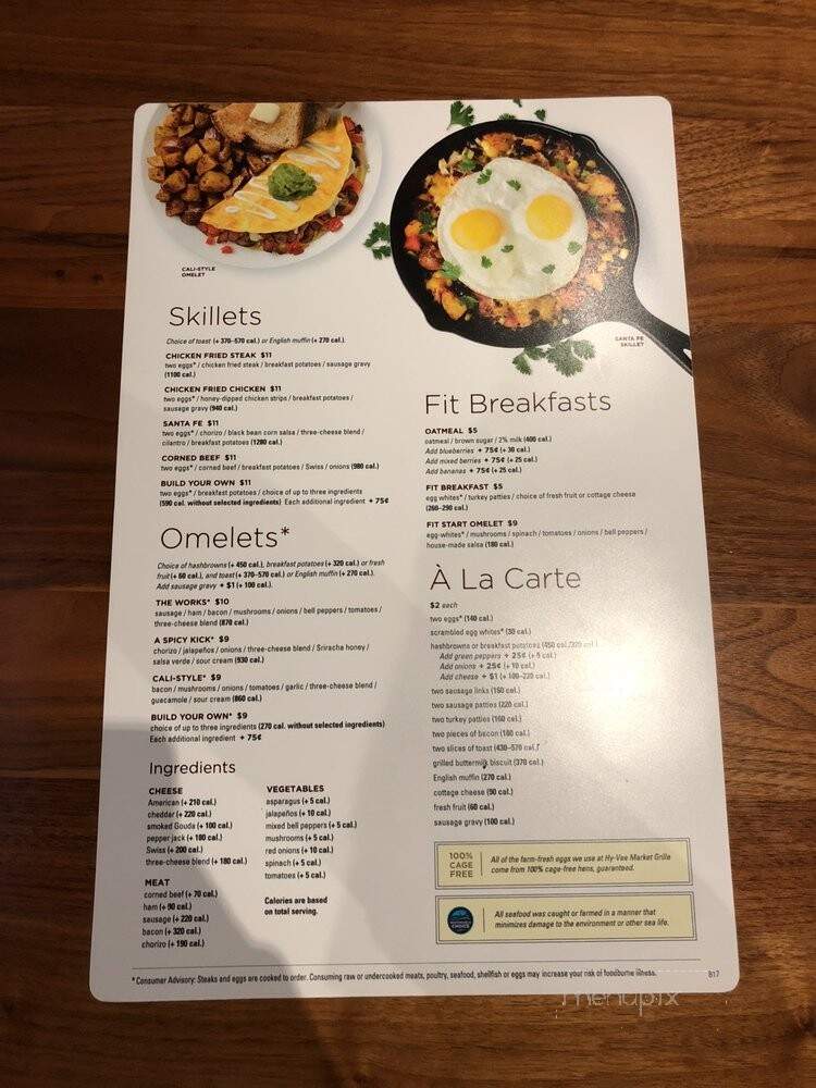 Hy-Vee - Cedar Rapids, IA menu_pic