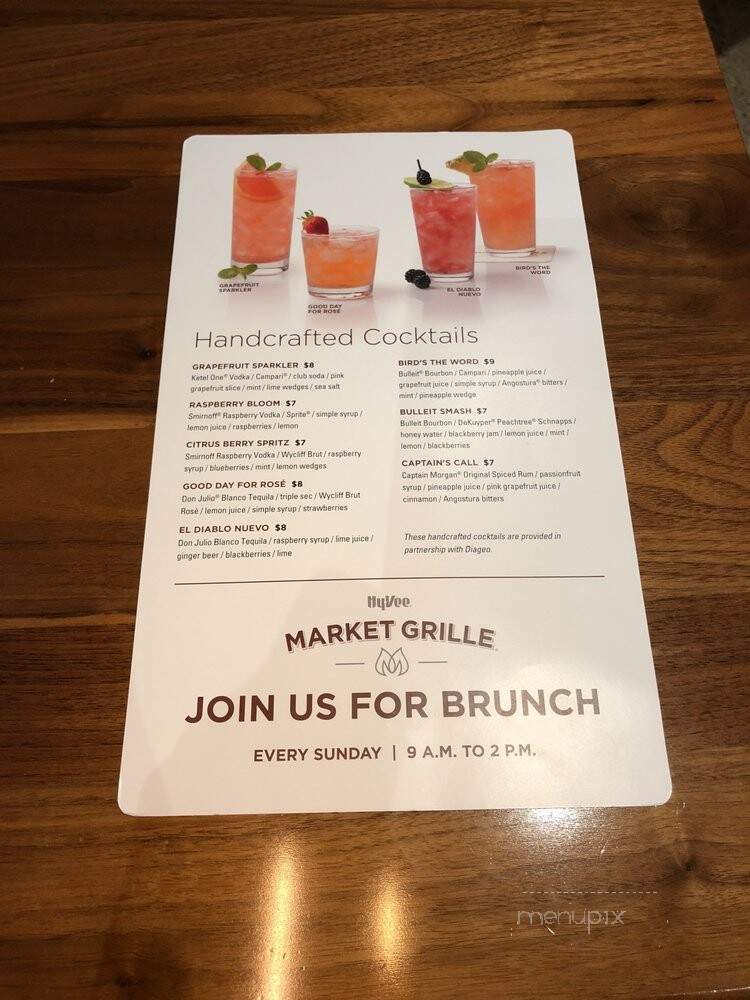 Hy-Vee - Cedar Rapids, IA menu_pic