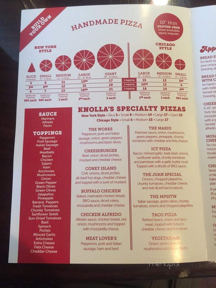 Knolla's Pizza East - Wichita, KS