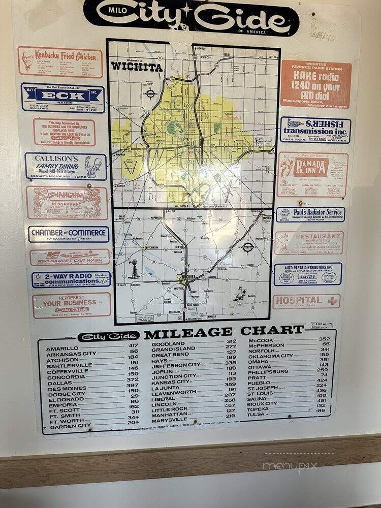Bill's Charcoal Grill - Wichita, KS menu_pic