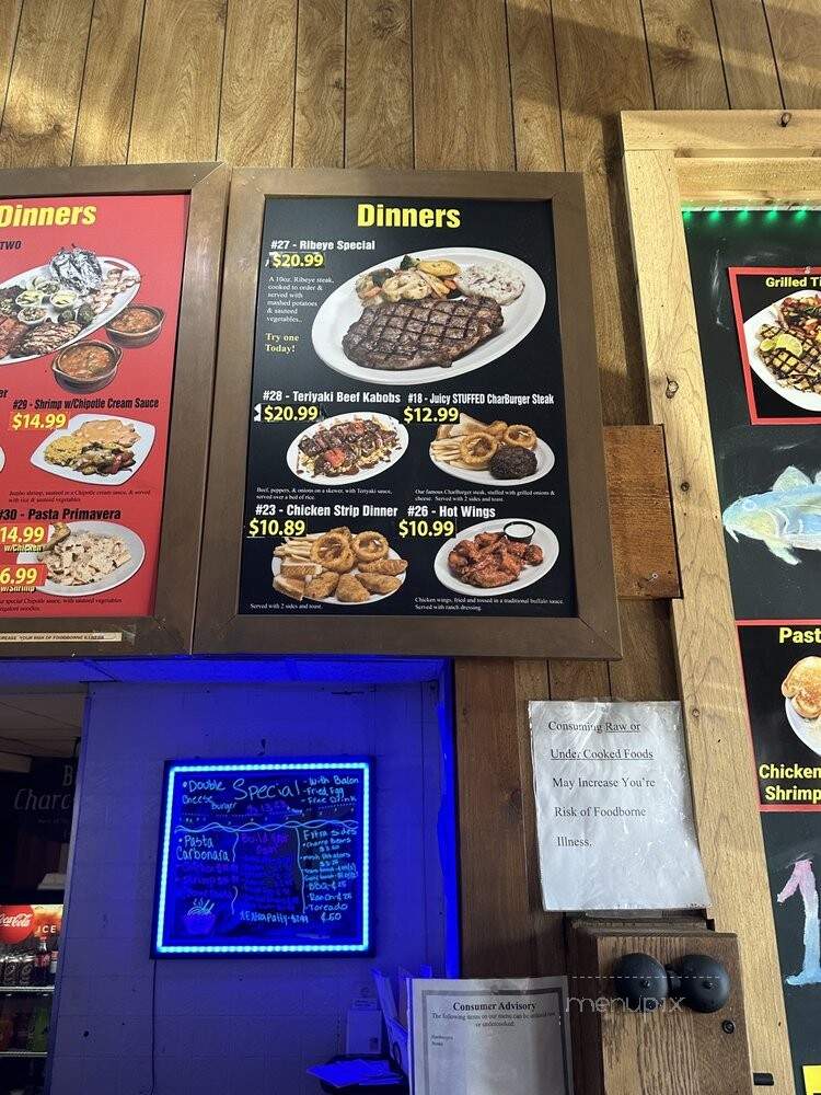 Bill's Charcoal Grill - Wichita, KS menu_pic