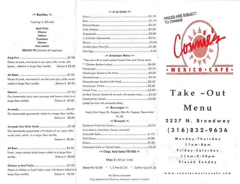 Connie's Mexico Cafe - Wichita, KS