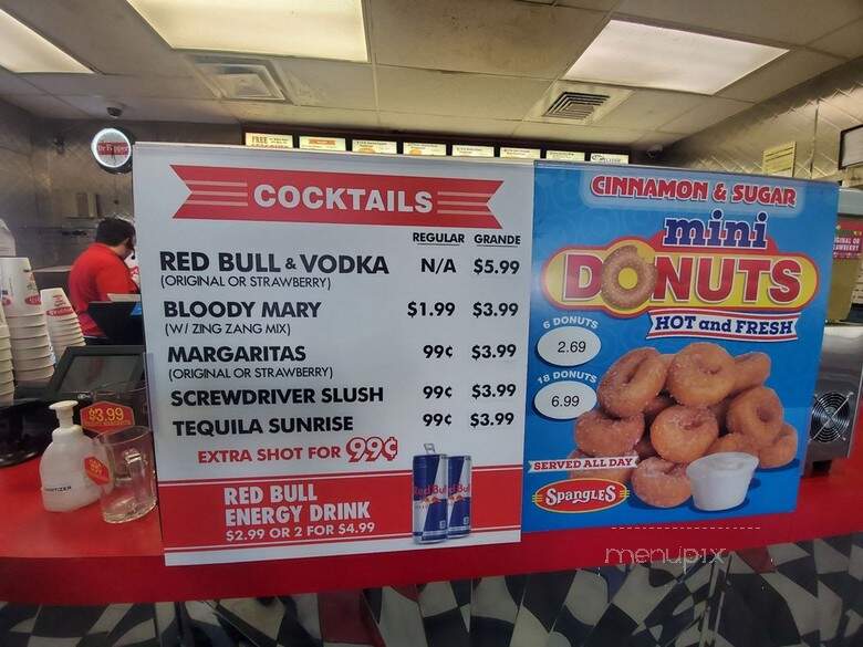 Spangles Restaurant - Wichita, KS menu_pic