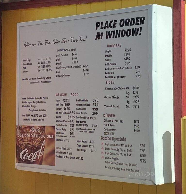 Walt's Klassics At Olivers - Wichita, KS menu_pic