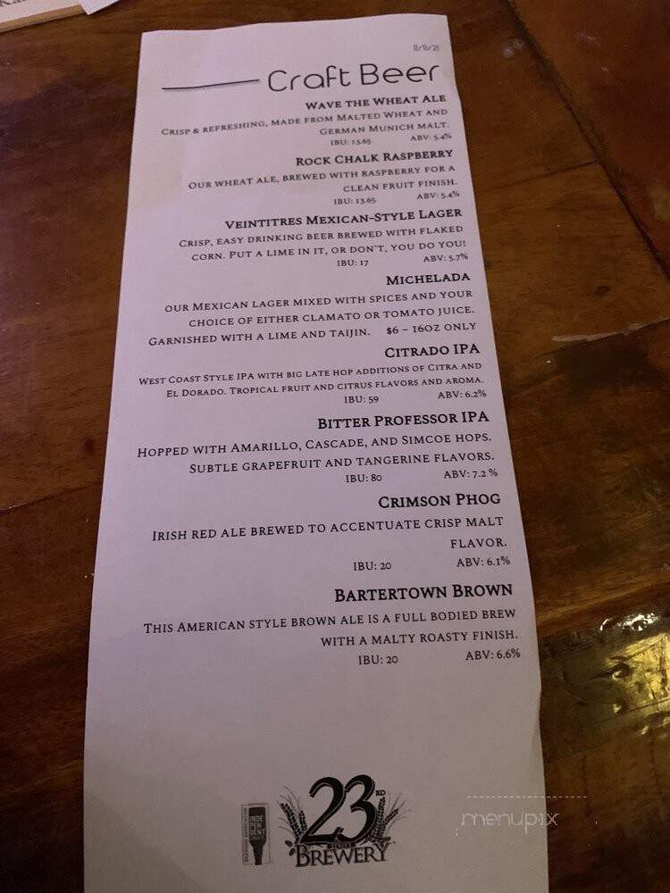75th Street Brewery - Lawrence, KS