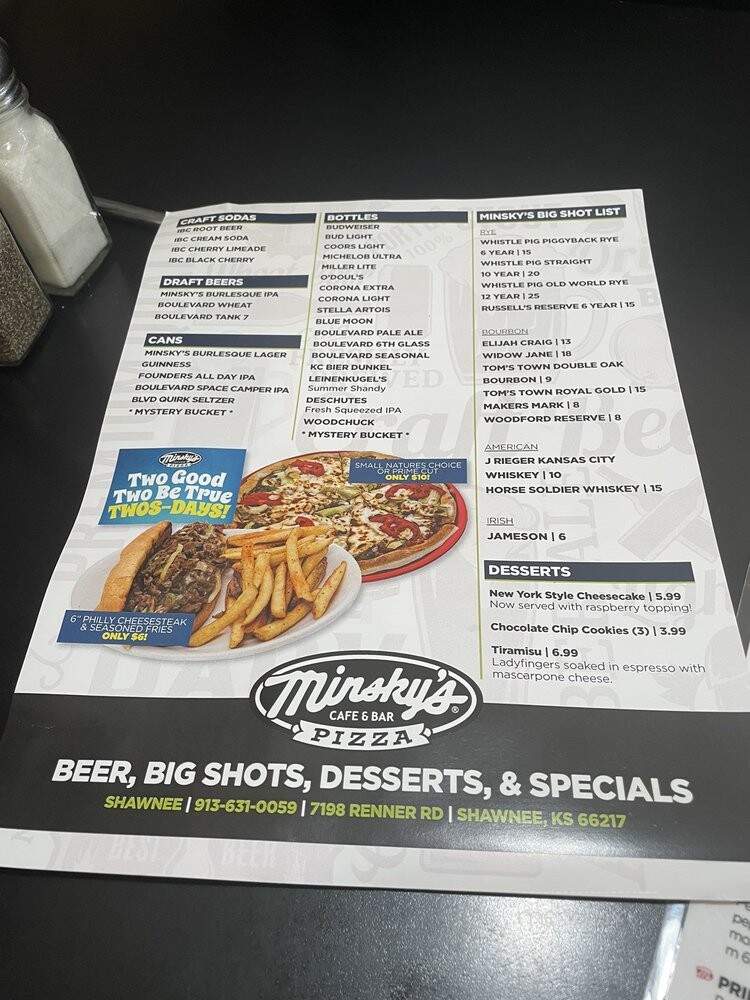 Minsky's Pizza - Shawnee, KS
