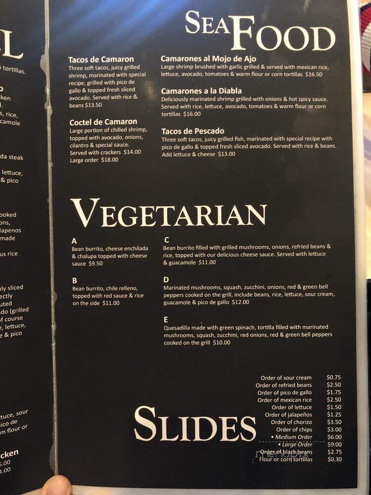 Dos Reales Authentic Mexican - Shawnee Mission, KS menu_pic