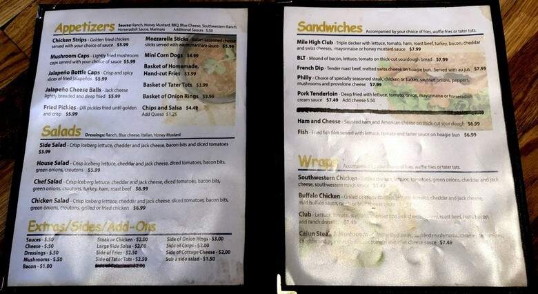 One More Bar & Grill - Shawnee Mission, KS menu_pic