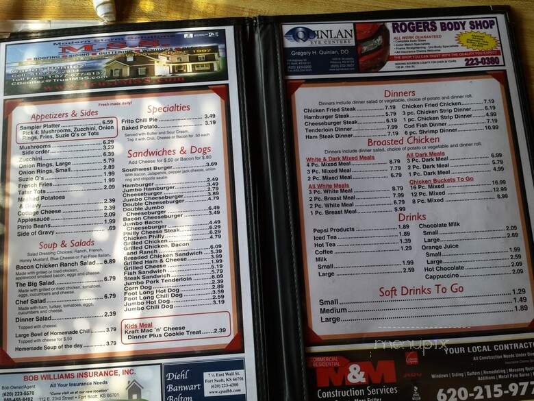 Nu Grill - Fort Scott, KS menu_pic