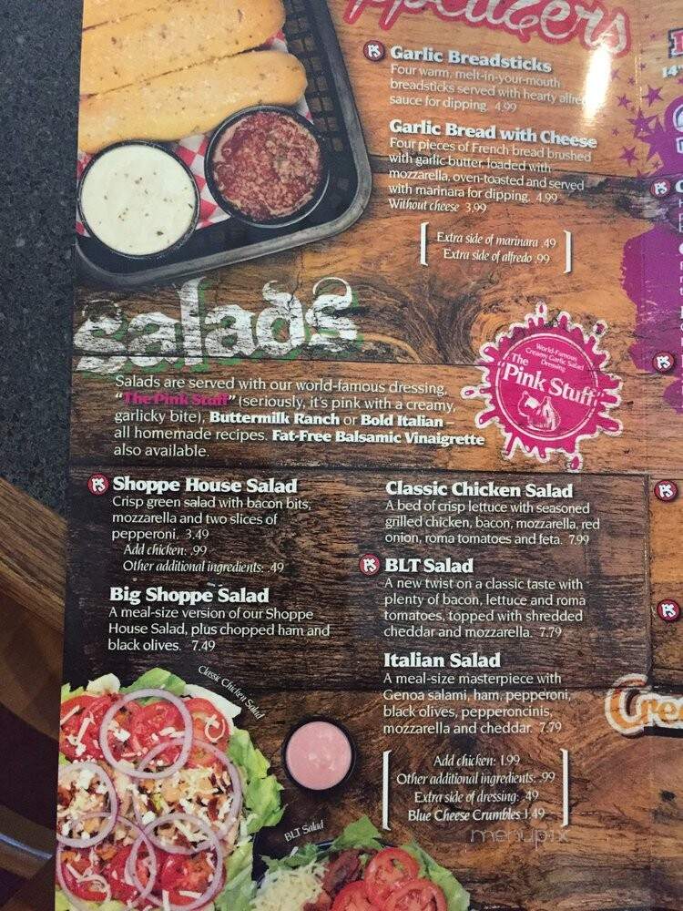 Pizza Shoppe & Pub - Shawnee Mission, KS menu_pic
