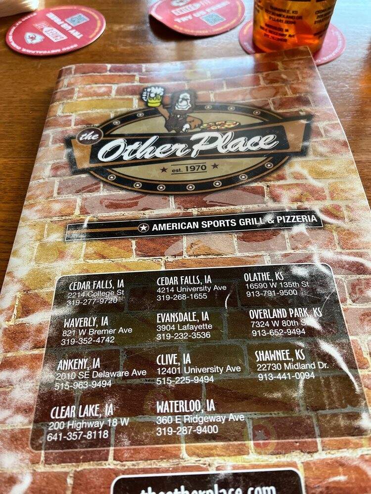 Other Place - Shawnee Mission, KS menu_pic