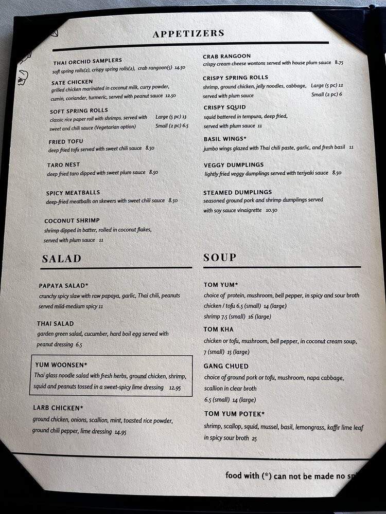 Thai Orchid - Shawnee Mission, KS menu_pic
