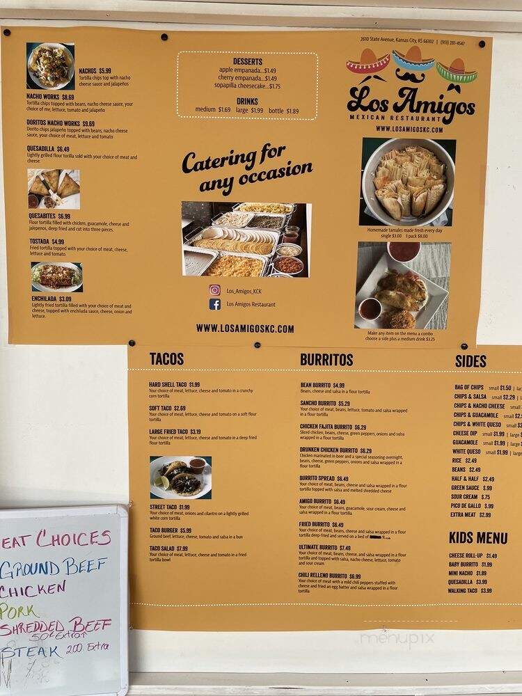 Los Amigos Restaurant - Kansas City, KS menu_pic