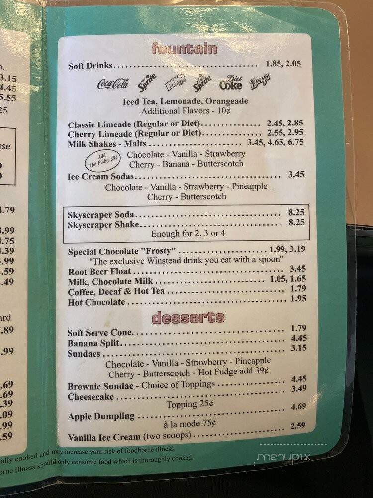 Winstead's Restaurants - Shawnee Mission, KS menu_pic