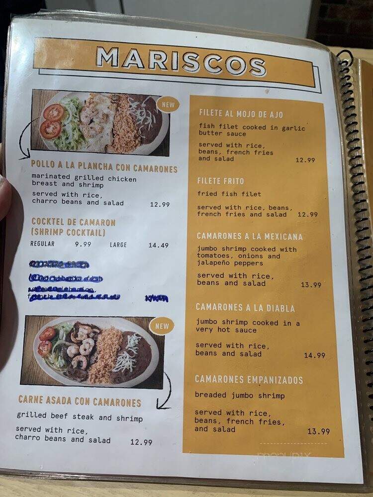 El Camino Real II - Kansas City, KS menu_pic