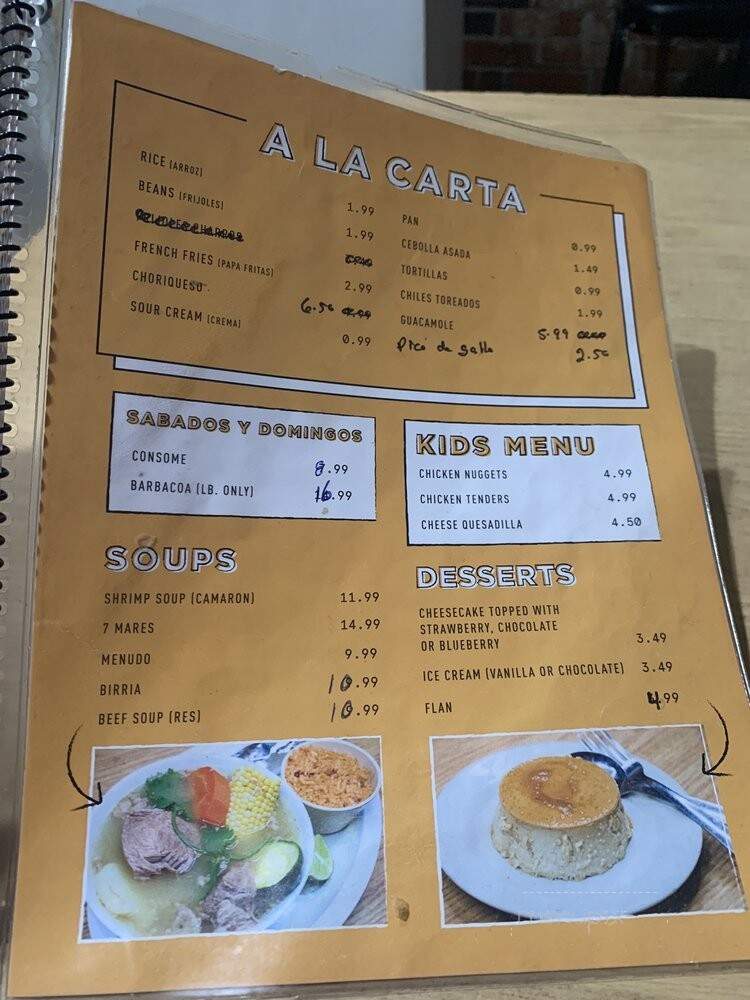 El Camino Real II - Kansas City, KS menu_pic