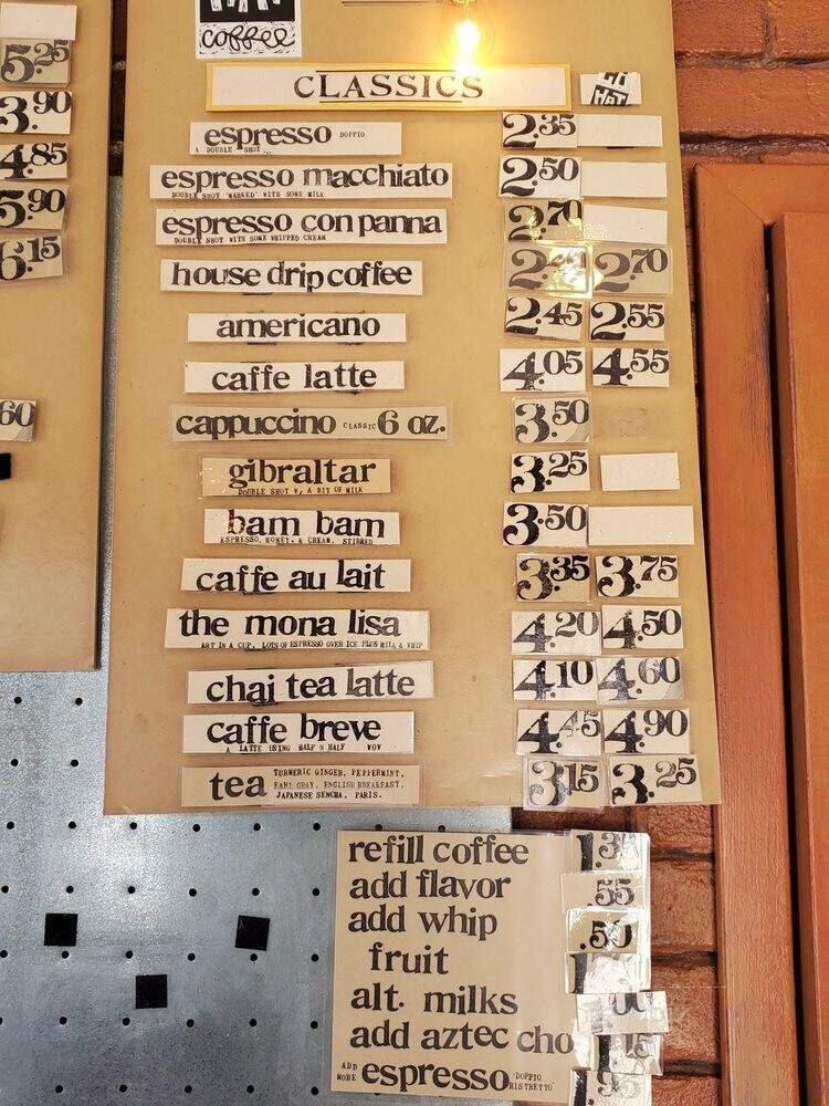 Hi Hat Coffee - Westwood Hills, KS menu_pic