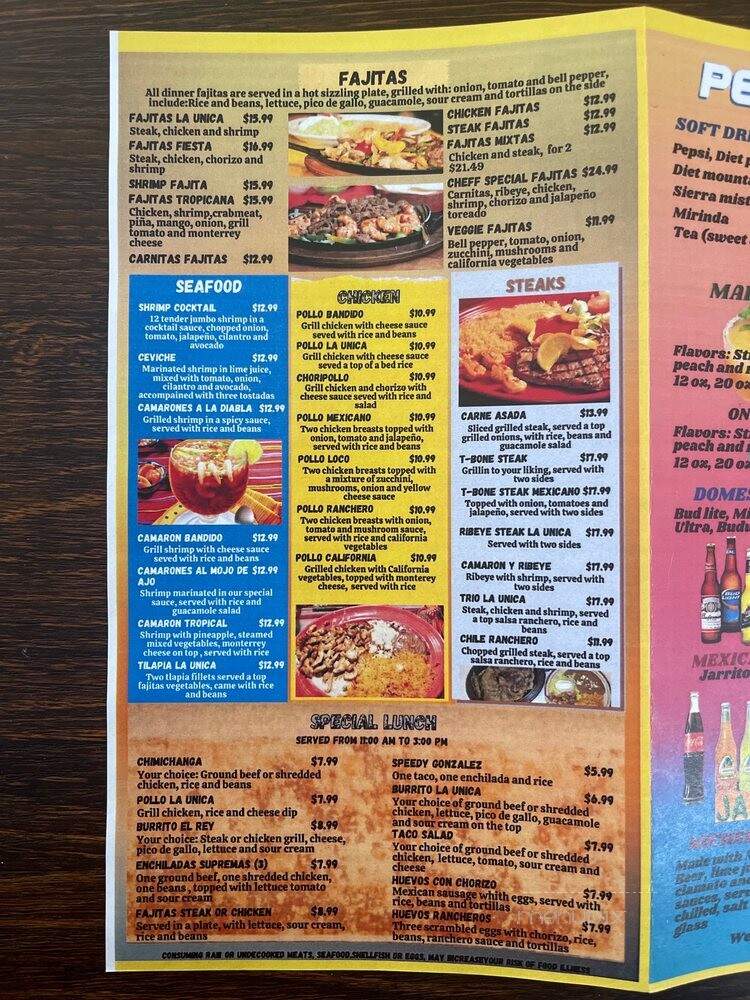 El Patio Mexican Restaurant - Radcliff, KY menu_pic