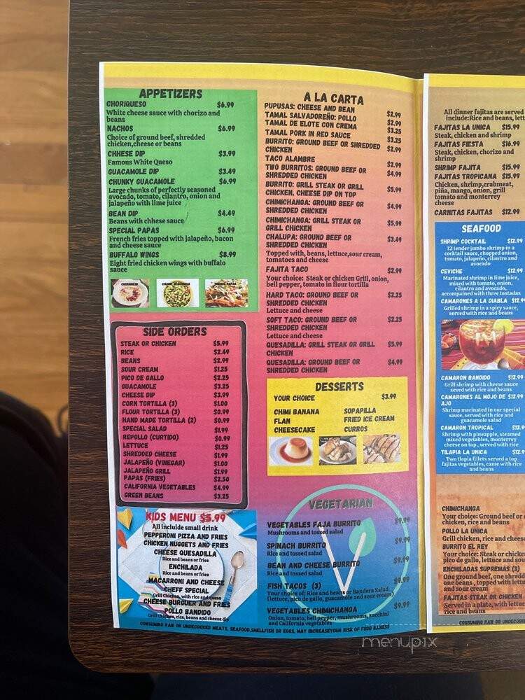 El Patio Mexican Restaurant - Radcliff, KY menu_pic