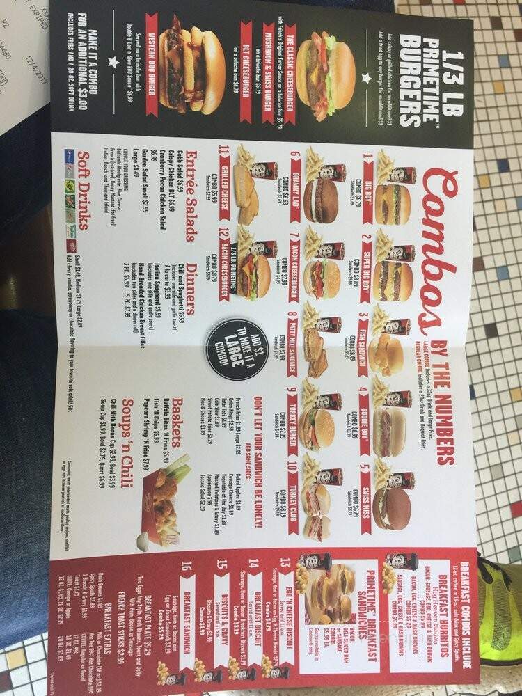 Frisch's Big Boy Restaurant - Louisville, KY menu_pic