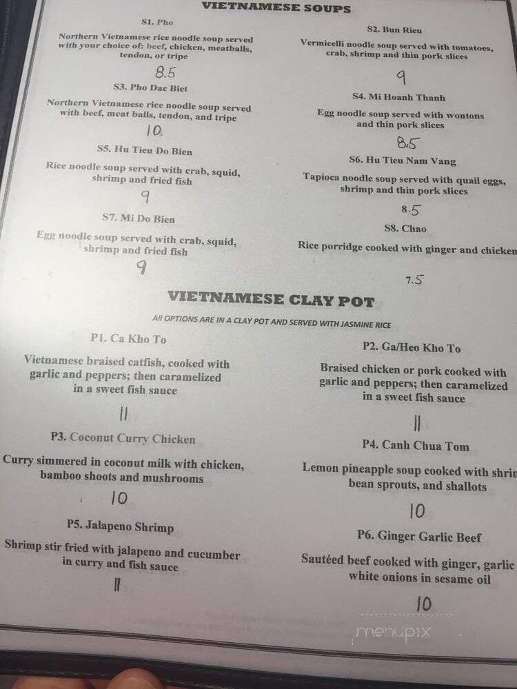 Annie Cafe - Louisville, KY menu_pic