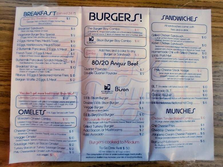 Juanita's Restaurant - Louisville, KY menu_pic