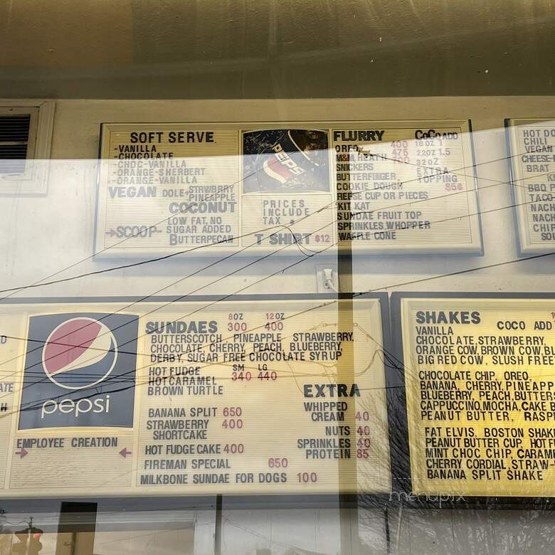 Dairy Kastle - Louisville, KY menu_pic