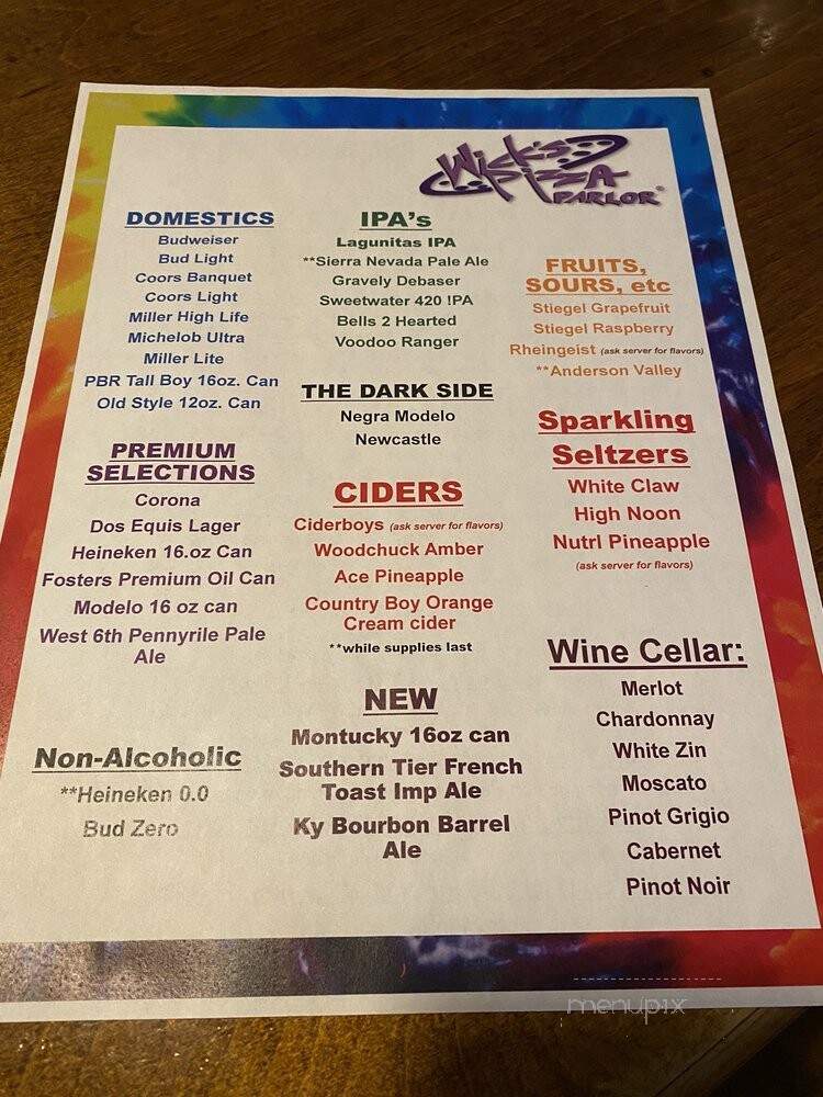 Wick's Pizza Parlor - Louisville, KY