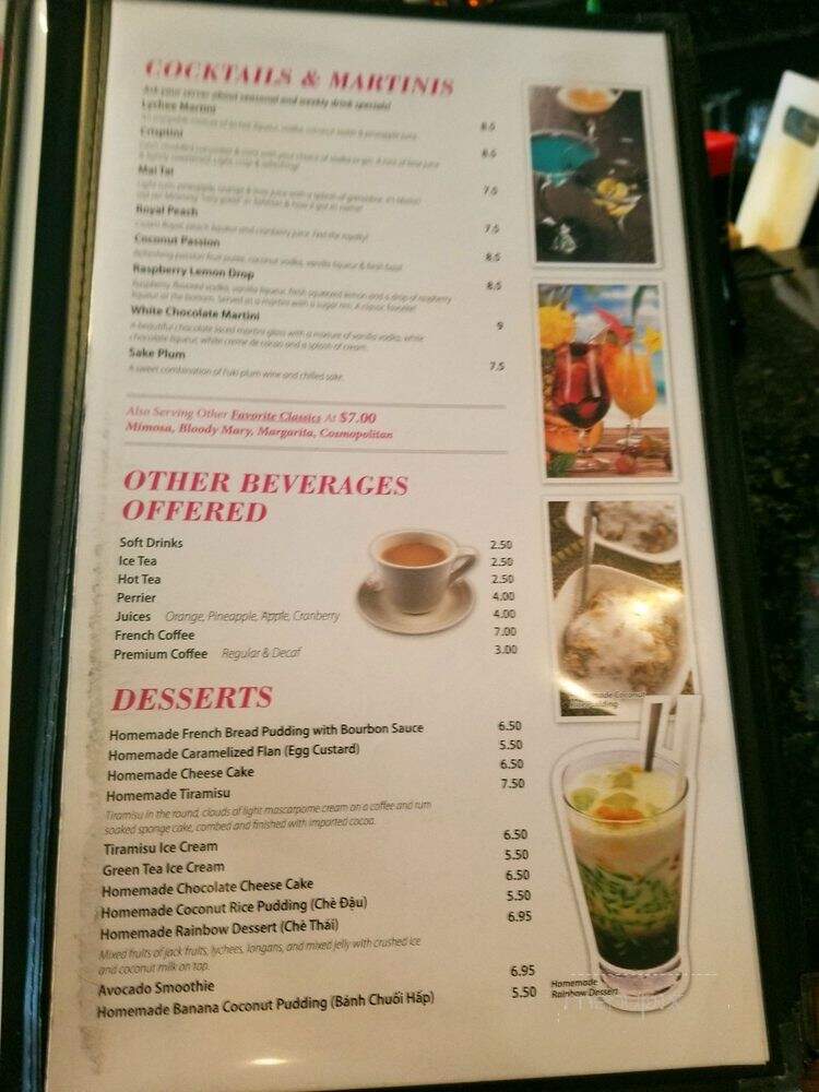 Cafe Mimosa - Louisville, KY menu_pic