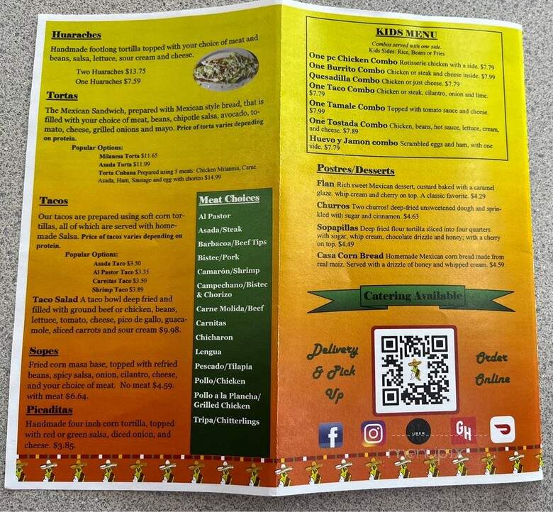 Luna's Rotisserie - Louisville, KY menu_pic