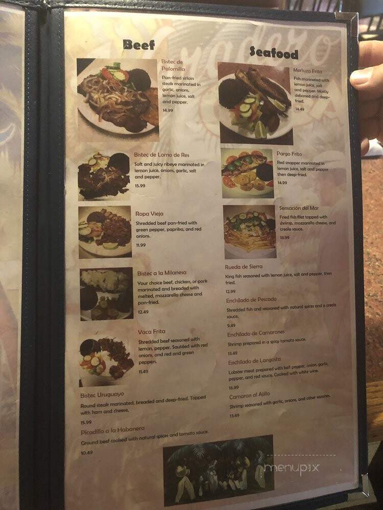 El Sabor Cubano - Louisville, KY menu_pic