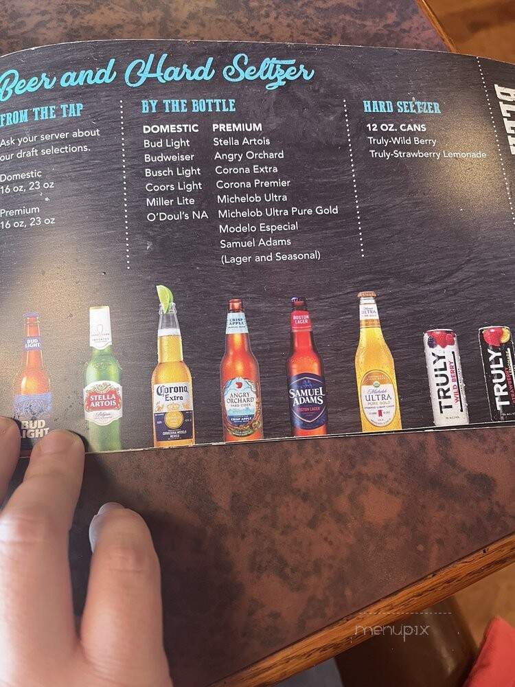 Tumbleweed Southwest Grill - Louisville, KY menu_pic