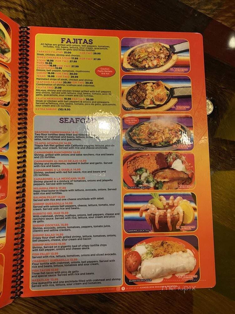 El Tarasco - Louisville, KY menu_pic
