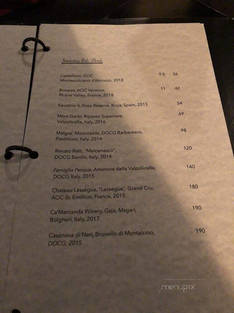 Equus Restaurant Office - Louisville, KY menu_pic