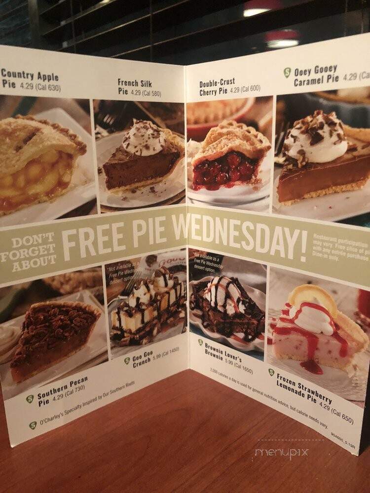 O'Charley's - Louisville, KY menu_pic