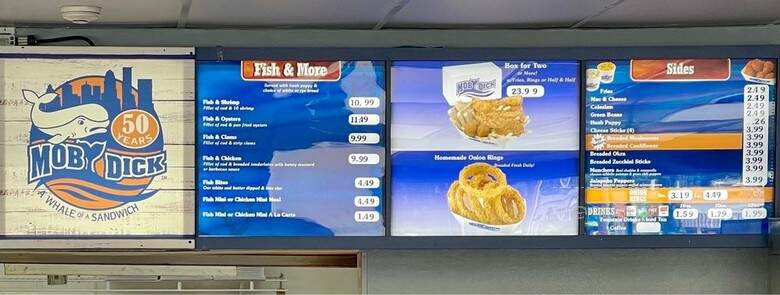 Moby Dick Seafood - Louisville, KY menu_pic