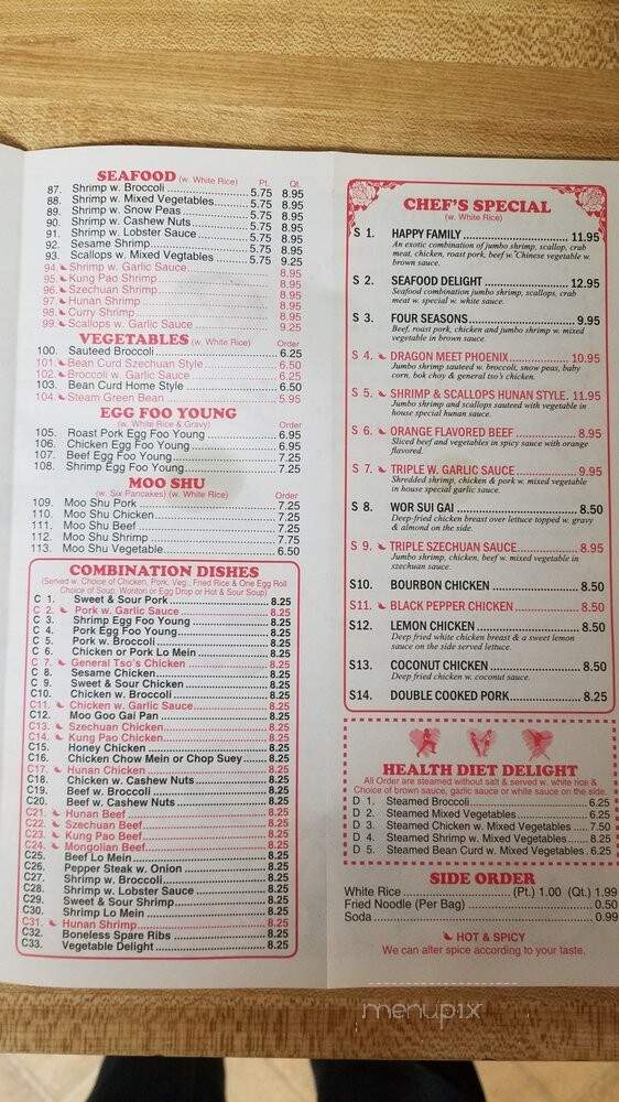 Asia Buffet - Shelbyville, KY menu_pic