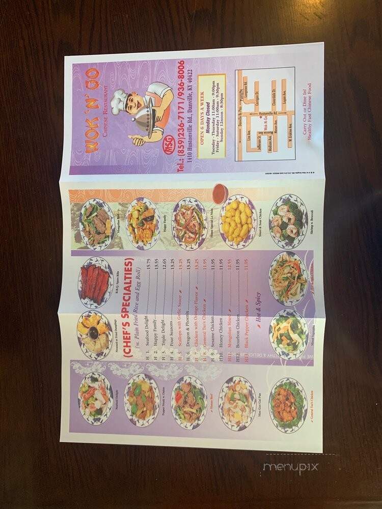 Work N Go - Danville, KY menu_pic