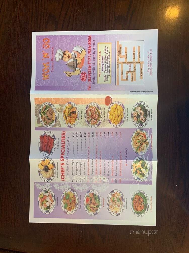 Work N Go - Danville, KY menu_pic