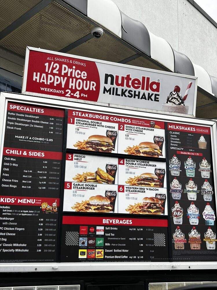Steak 'n Shake - Florence, KY menu_pic