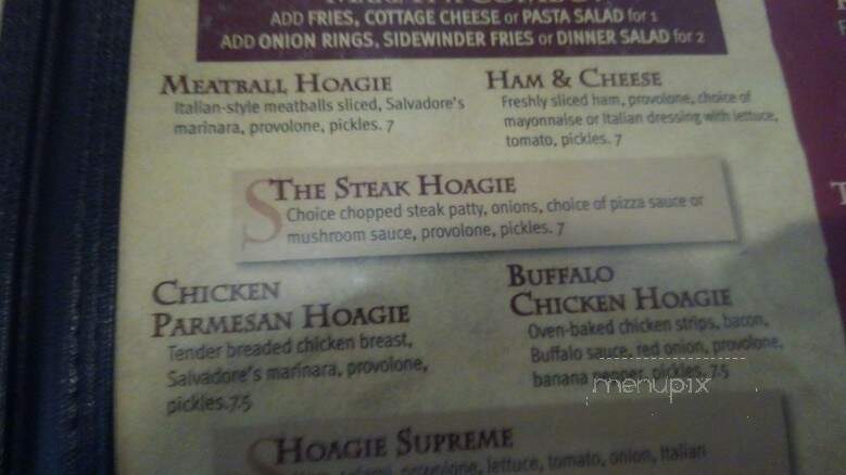 Salvadores - Elsmere, KY menu_pic