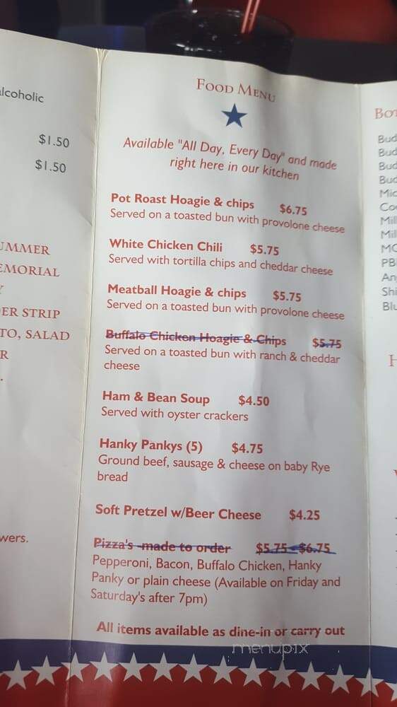 Dixie Club Cafe Inc - Erlanger, KY menu_pic
