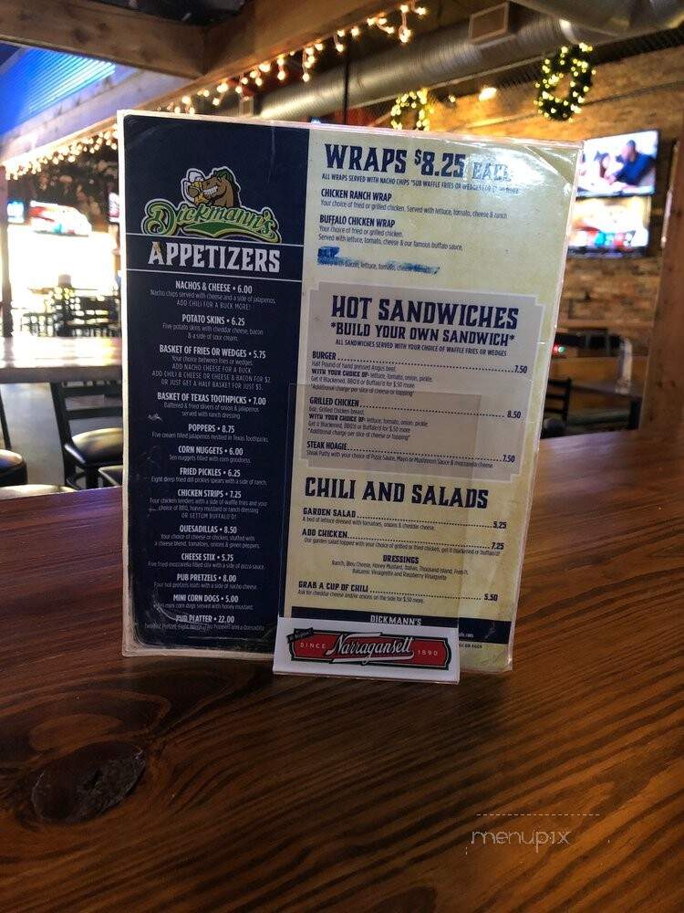 Dicmann's Cafe - Covington, KY menu_pic