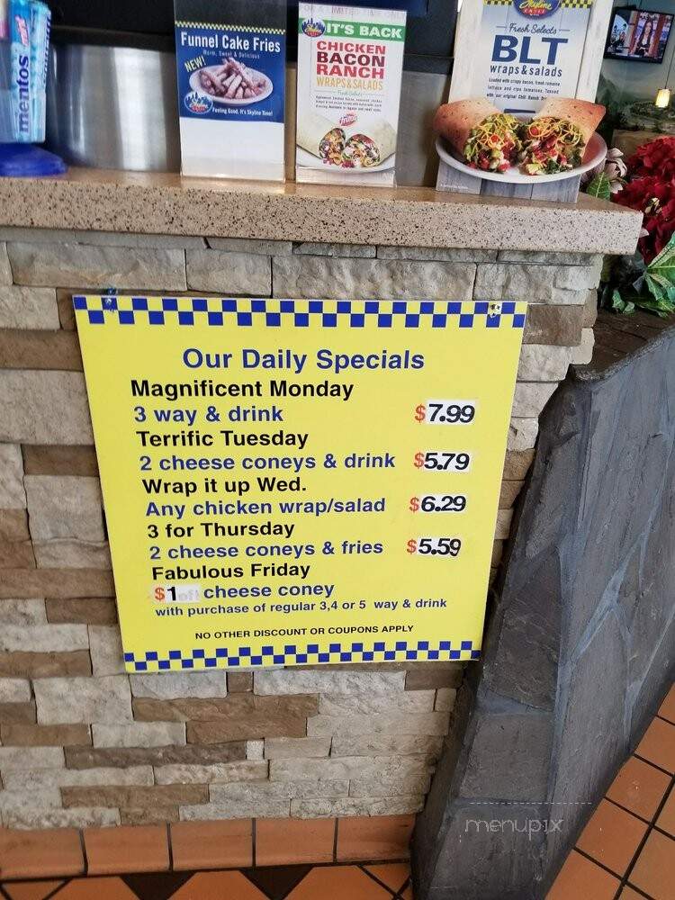 Skyline Chili - Cold Spring, KY menu_pic