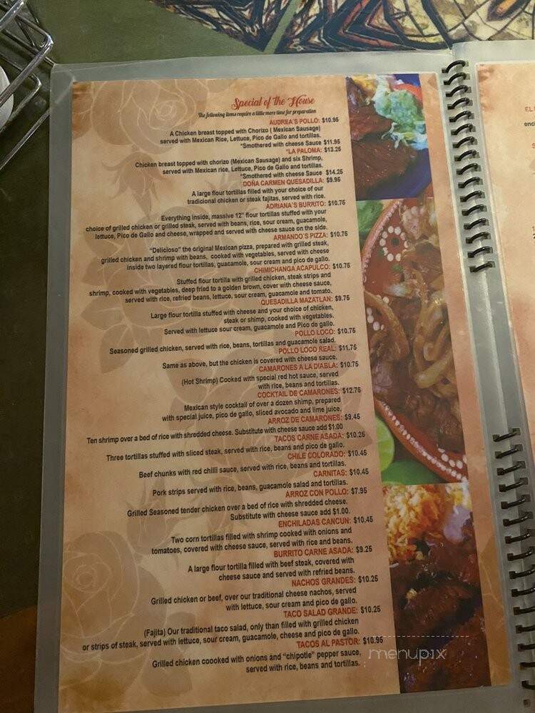 Real Hacienda Mexican Restaurant - Owensboro, KY menu_pic