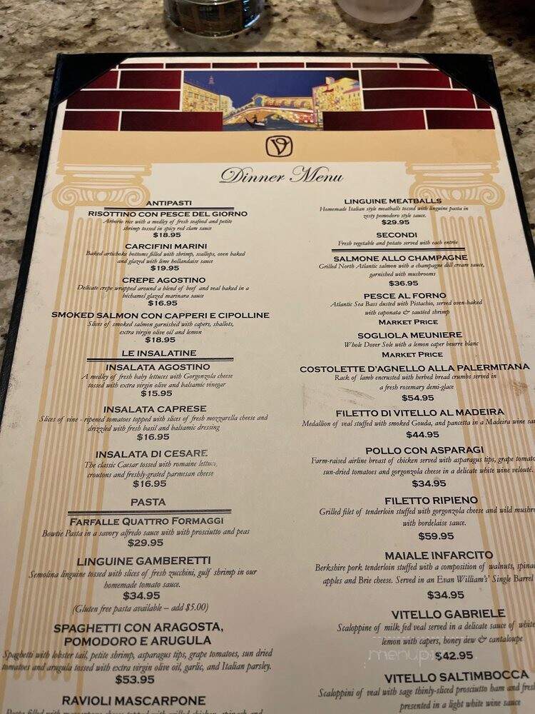 Vincenzo's Italian Restaurant - Louisville, KY menu_pic