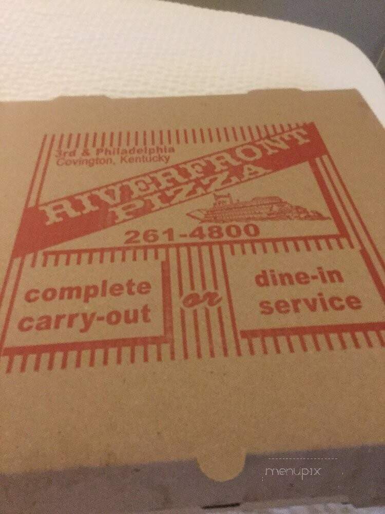 Riverfront Pizza - Covington, KY menu_pic