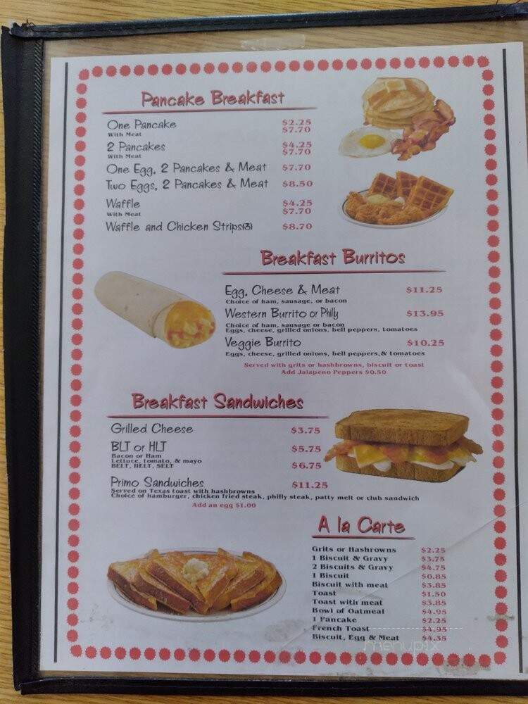 Red Kettle Grill - Alexandria, LA menu_pic