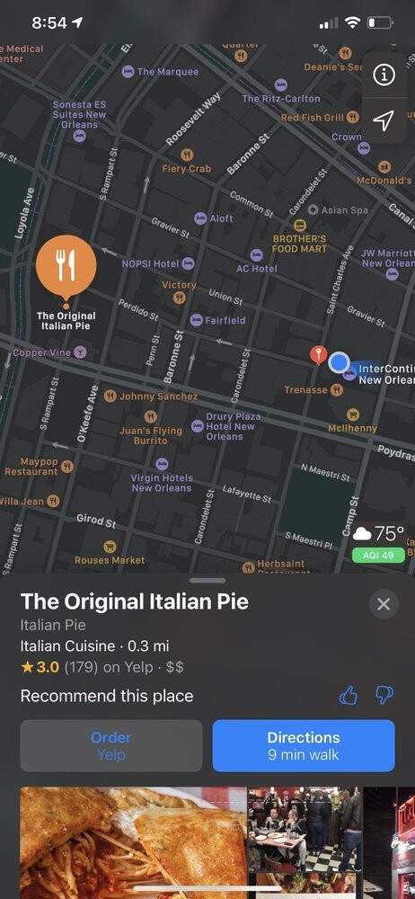 Original Italian Pie - LaPlace, LA menu_pic